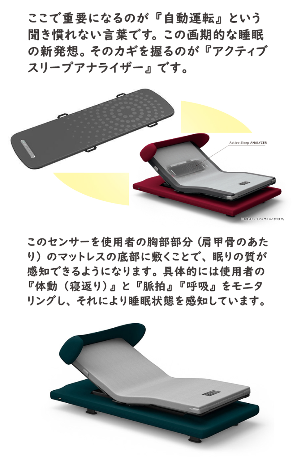 介護用電動リクライニングベッド